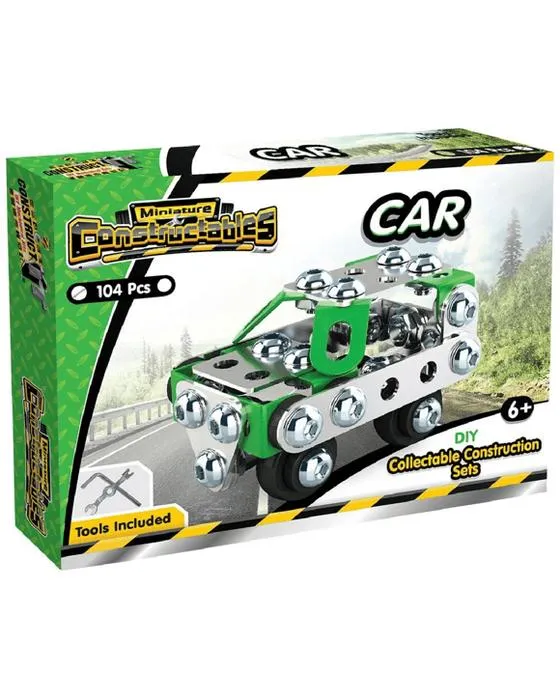 Miniature Constructibles Voiture 104 Pièces