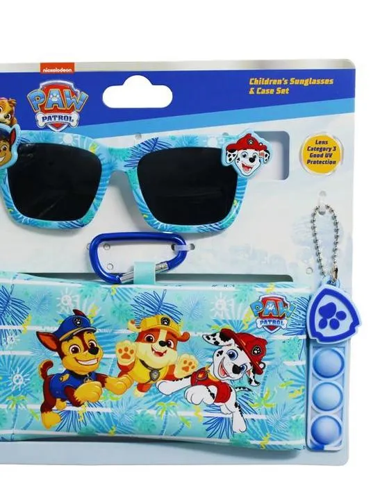 Lunettes de soleil et coffrets de la licence de patrouille PAW