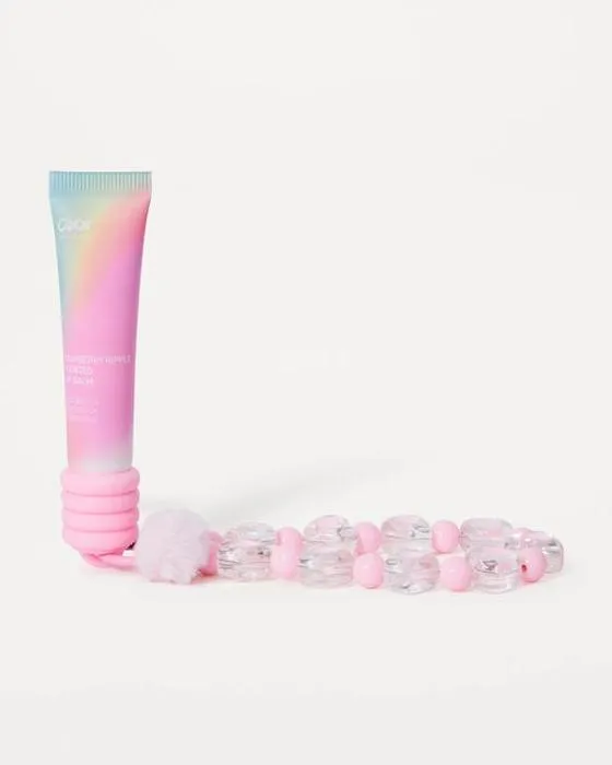 Baume à lèvres parfumé à la framboise - Huile de coco, huile d'avocat et beurre de karité