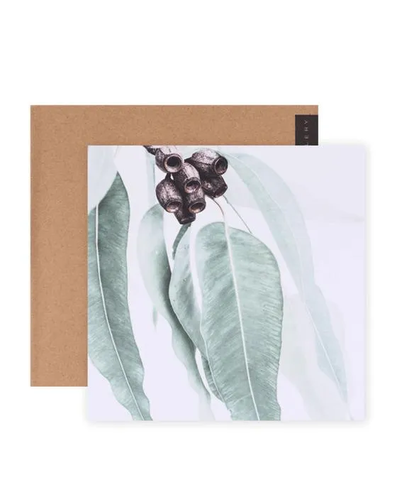 Hallmark x Donna Delaney Gallery Carte de voeux vierge - Accueil parmi les arbres de gueule