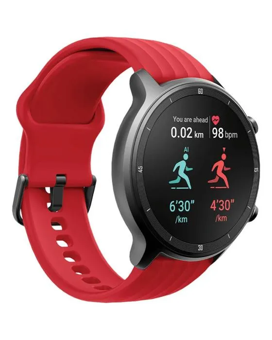 Ryze Flex Smart Watch Rouge et Bleu