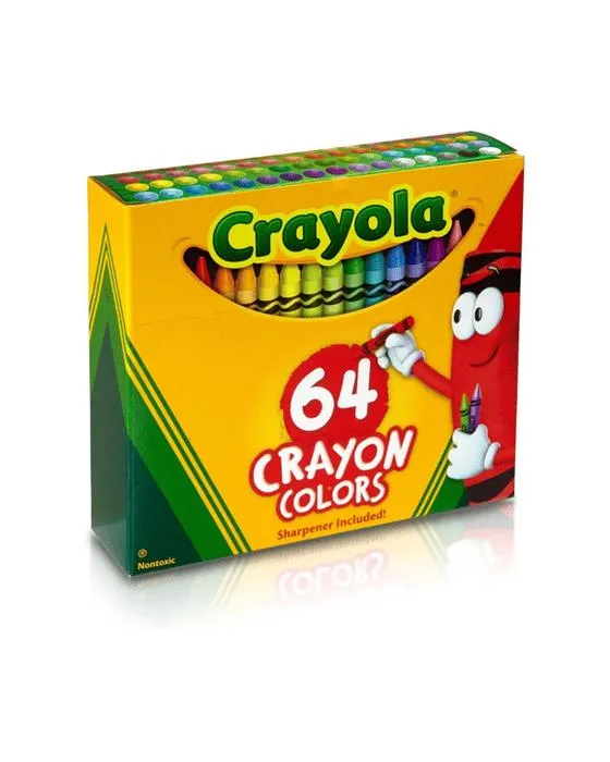 Crayola 64 Crayons en paquets
