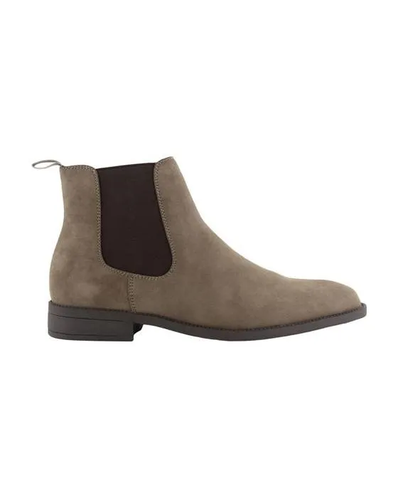 Bottes de suède de Gusset PU