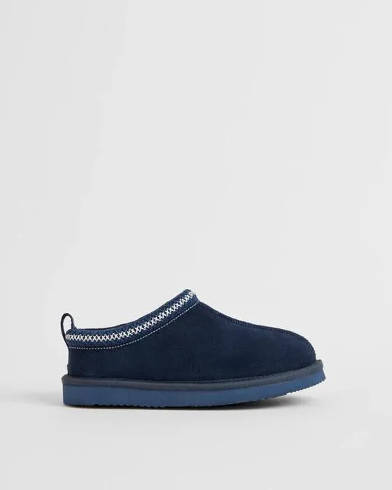 Boots et chaussons de design australiens Design australien Slippers en cuir Suede