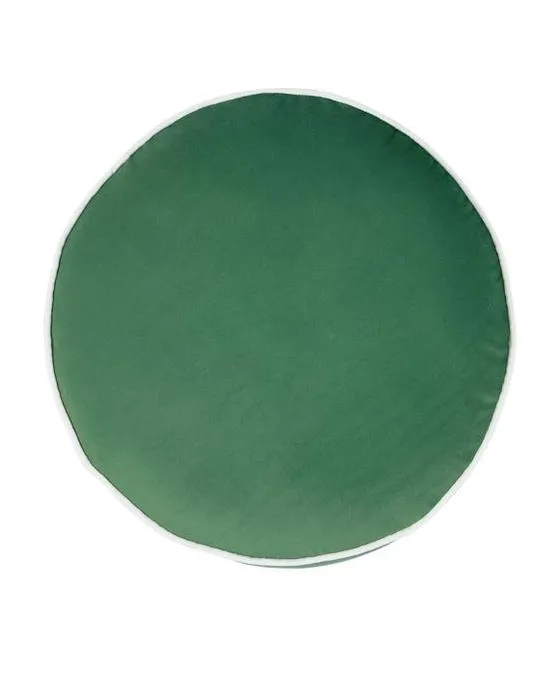 Coussin rond en velours de 40cm - Pesto