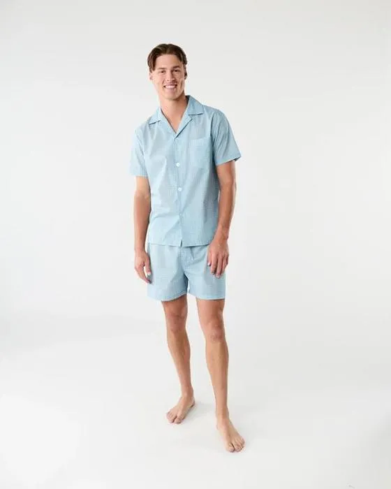Jeu de pyjama à courte jambe tissée