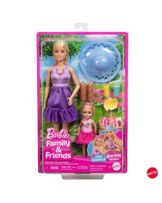 Barbie Famille et amis Picnic-Thème Playset
