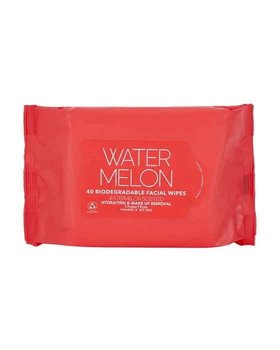 40 Pack Wipes visage hydratante et maquillage - pastèque