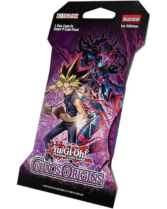 Jeu de cartes de trading Yu-Gi-Oh!: Chaos Origins 9 Carte Blister