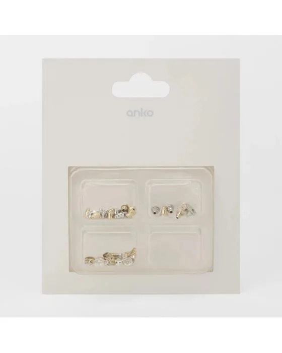 60 dos de boucle d'oreille pack - Tonor et tonor argent