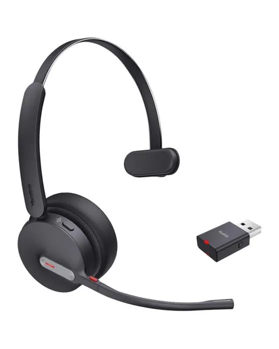 Yealink WH64 DECT Technologie Mono BT Casque noir