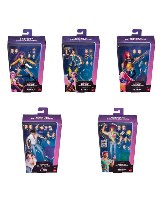 Figure d'action des chasseurs de démons KPop avec accessoires de conte - Assortiment