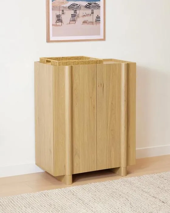 Armoire à portes Piper 2 - Chêne