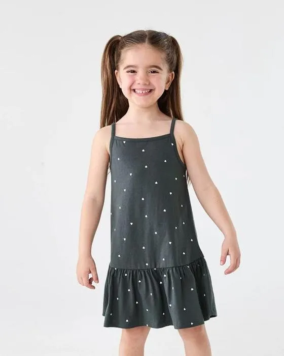 Robe imprimée sans manches