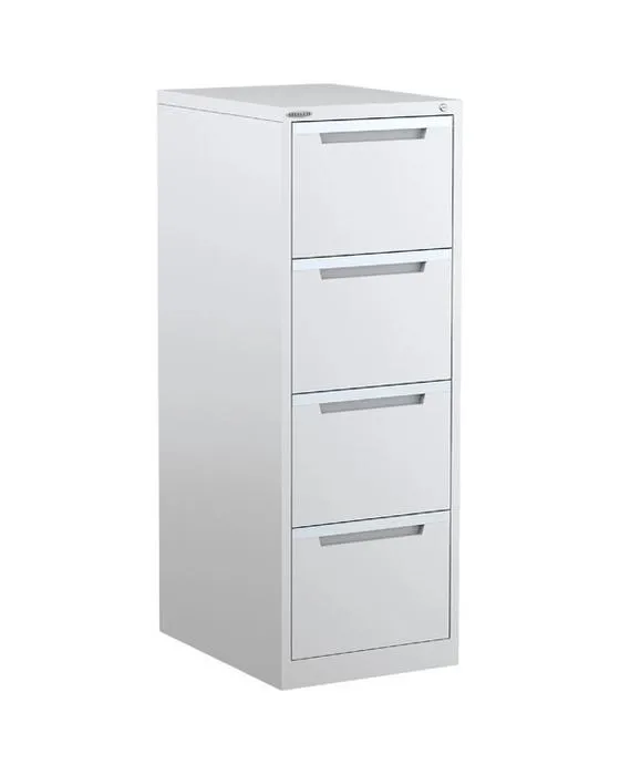 Steelco 4 tiroirs de dépôt Cabinets Satin blanc Cabinets de dépôt de tiroirs