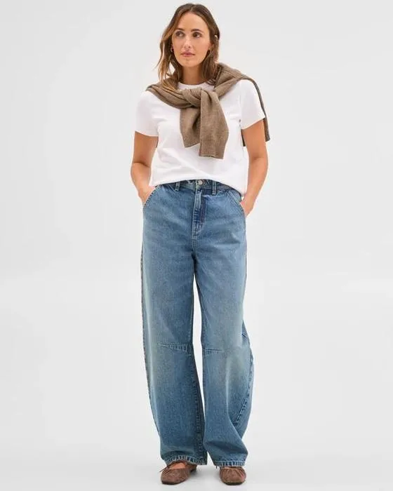 Cible Denim Cate Relaxed Barrel Denim Jeans