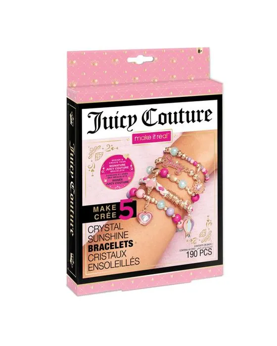 190 pièce rendre réel: Juty Couture cristal bracelets de cire solaire