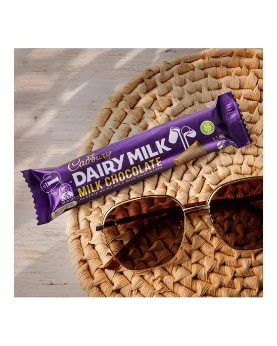 Cadbury Barre de chocolat au lait de lait 50g