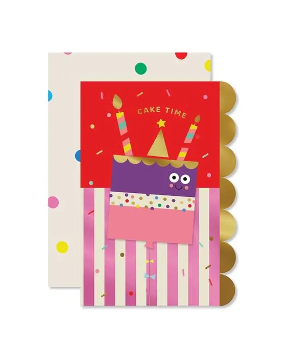 Carte d'anniversaire de Hallmark - Cake
