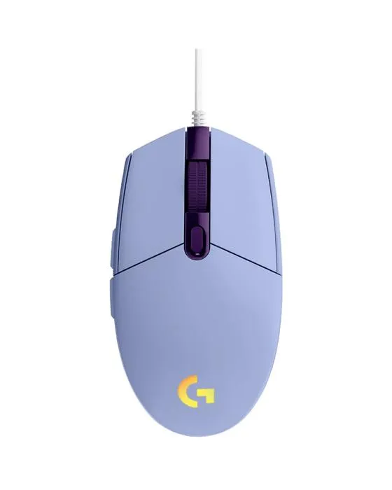 Logitech G203 LIGHTSYNC Souris de jeu Lilac