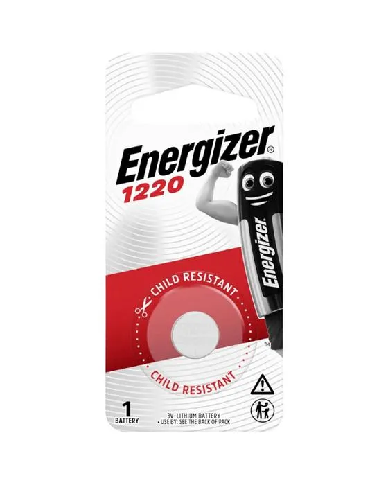 Batterie de pièces de lithium energizer 1220