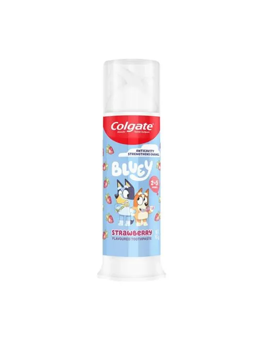 Colgate Kids Bluey Strawberry Pump Dentpaste 85g