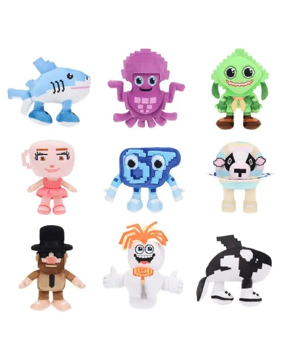 Roblox Vole un mystère brainrot en peluche collectible - Assortiment