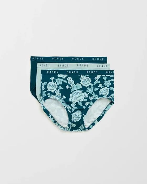 Bonds 3 Packs de queues de coton Slips complets