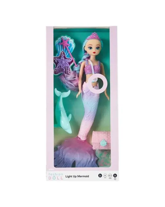 Poupée de mode 5 pièces de sirène
