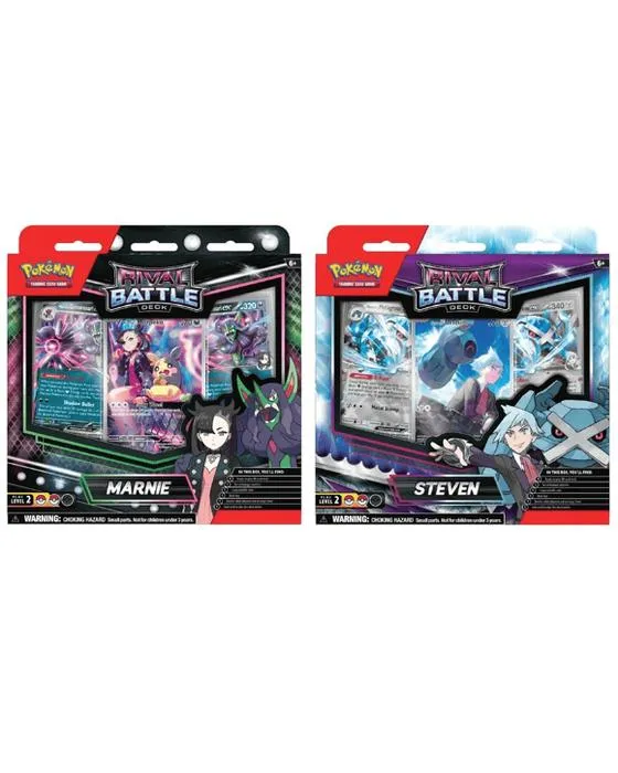 Jeu de cartes de trading de Pokemon: Deck de bataille de Rival - Assortiment