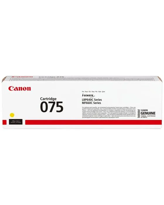 Canon 075 Toner Cartouche jaune