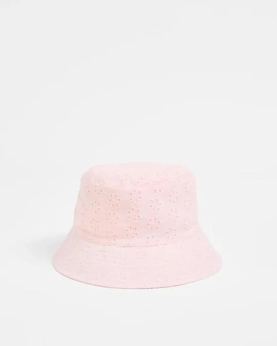 Ciblez le chapeau de seau de Broderie pour enfants