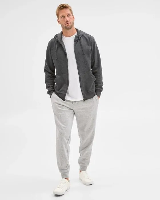 Cible Australien mélange de coton Zip Thru Hoodie