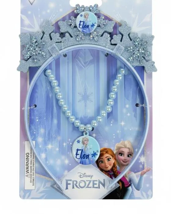 Bandeau de tête et collier de licence Disney Frozen
