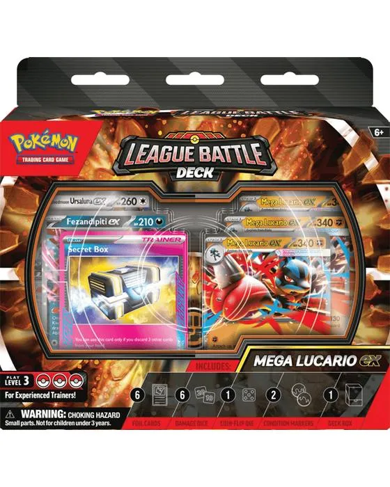 Pokemon Trading Card Game: Mega Lucario ex League Battle Deck