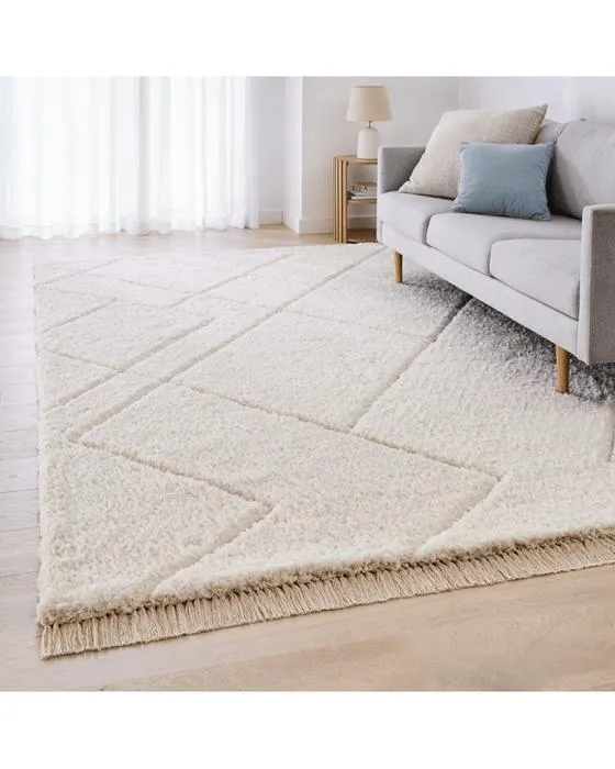 Sophia Rug - Blanc, Extra Extra Grande - 300cm x 200cm