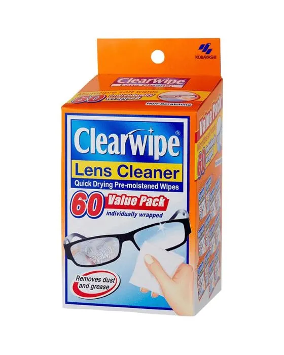 Cleaner de verres Clearwipe 60 Pack