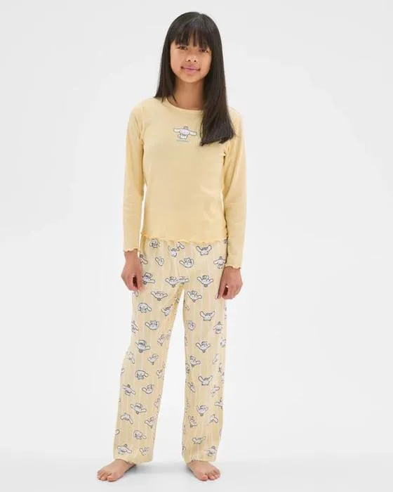 Bonjour Kitty Senior Girls Ensemble de Knit Pyjama