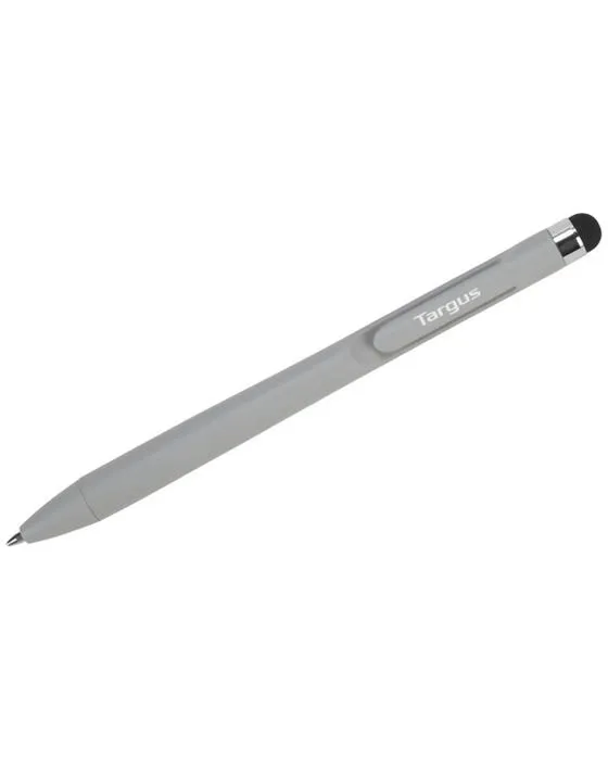 Targus 2-en-1 Glide lisse antimicrobienne Stylus et gris stylo