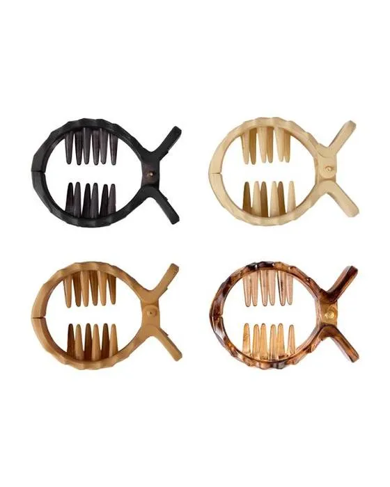 OXX Haircare 4 pièces Poneytail Claw Cloches pour cheveux