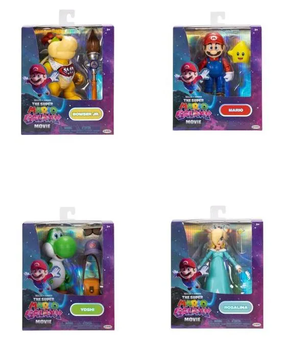 13cm Nintendo x Illumination La figure Super Mario Galaxy Film Action - Assortiment