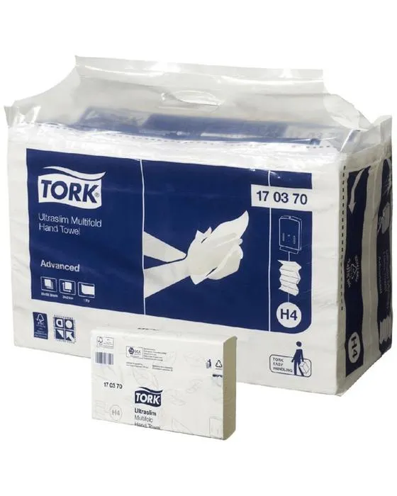 Tork H4 Ultraslim Serviette Multipliée à main 20 Pack