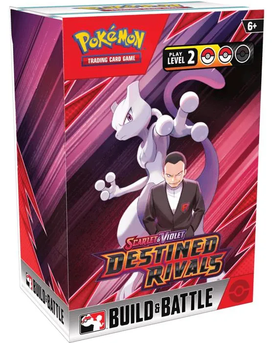 Jeu de cartes de trading Pokemon: Scarlet & Violet - Destined Rivals construire & Battle Box