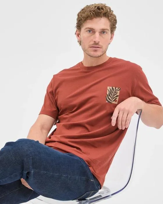 Cible Homme Australien Cotton Abstract T-shirt