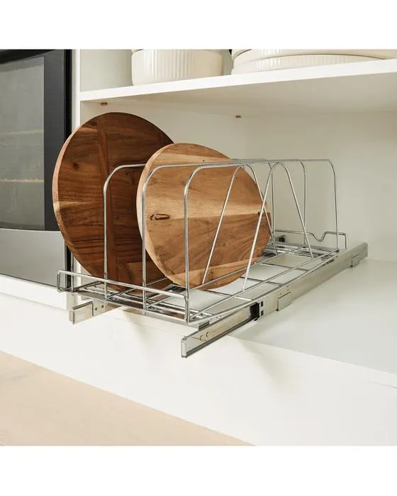 Organisateur de tiroirs coulissants Chrome
