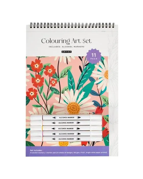 Set de 11 couleurs - Fleurs