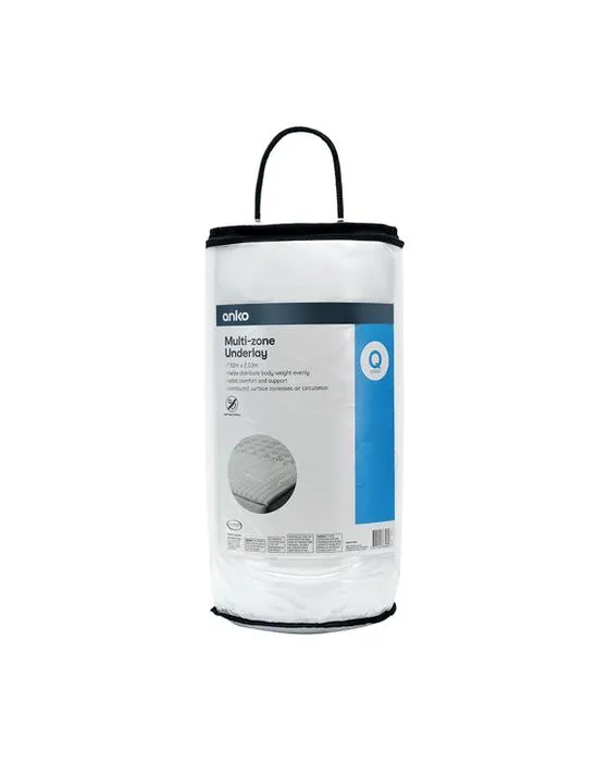 Sous-couche multizones - lit Queen, blanc