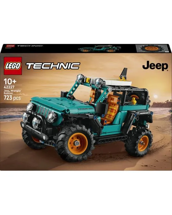 LEGO Jeep Technique Wrangler Rubicon SUV 42227