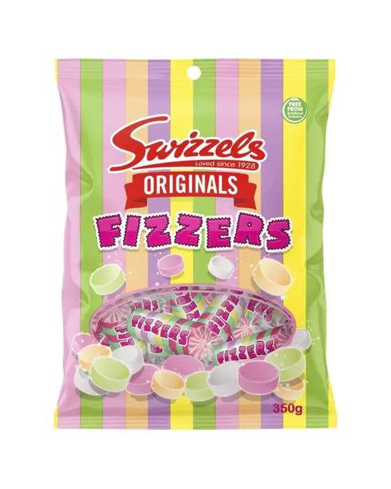 Swizzels Originals Fizzers 350g