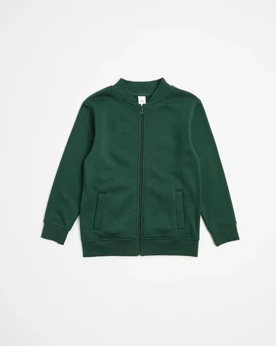 Veste de Bomber de Fleece de l'école cible